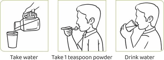 SehatKing Powder-How to use